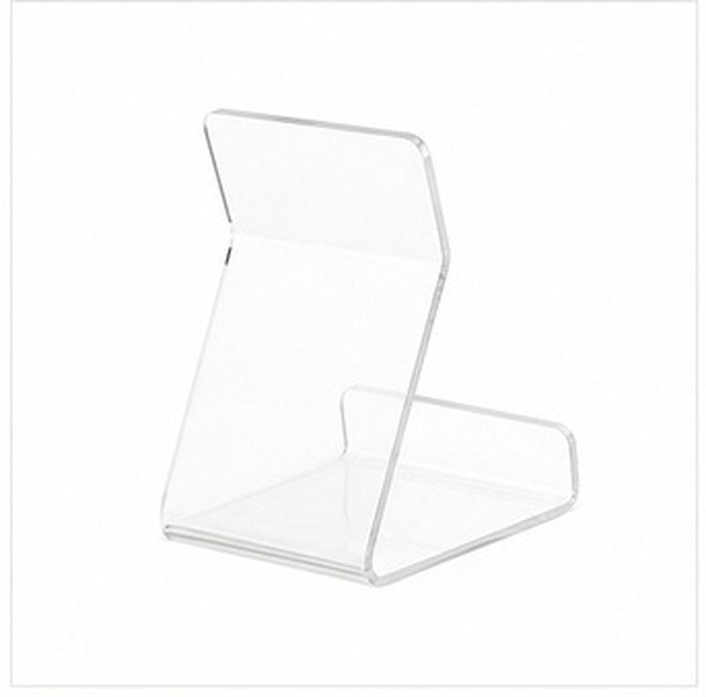 Clear Acrylic Book Stand Holder - 6 stuks acryl boekenstandaard, transparante mini-ezels
