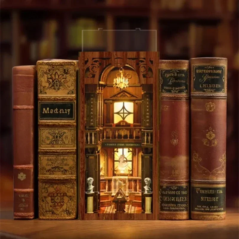 Het filosofische boekenkastje  - Diy Wooden Book Nook Kit Shelf Insert recensie en prijs