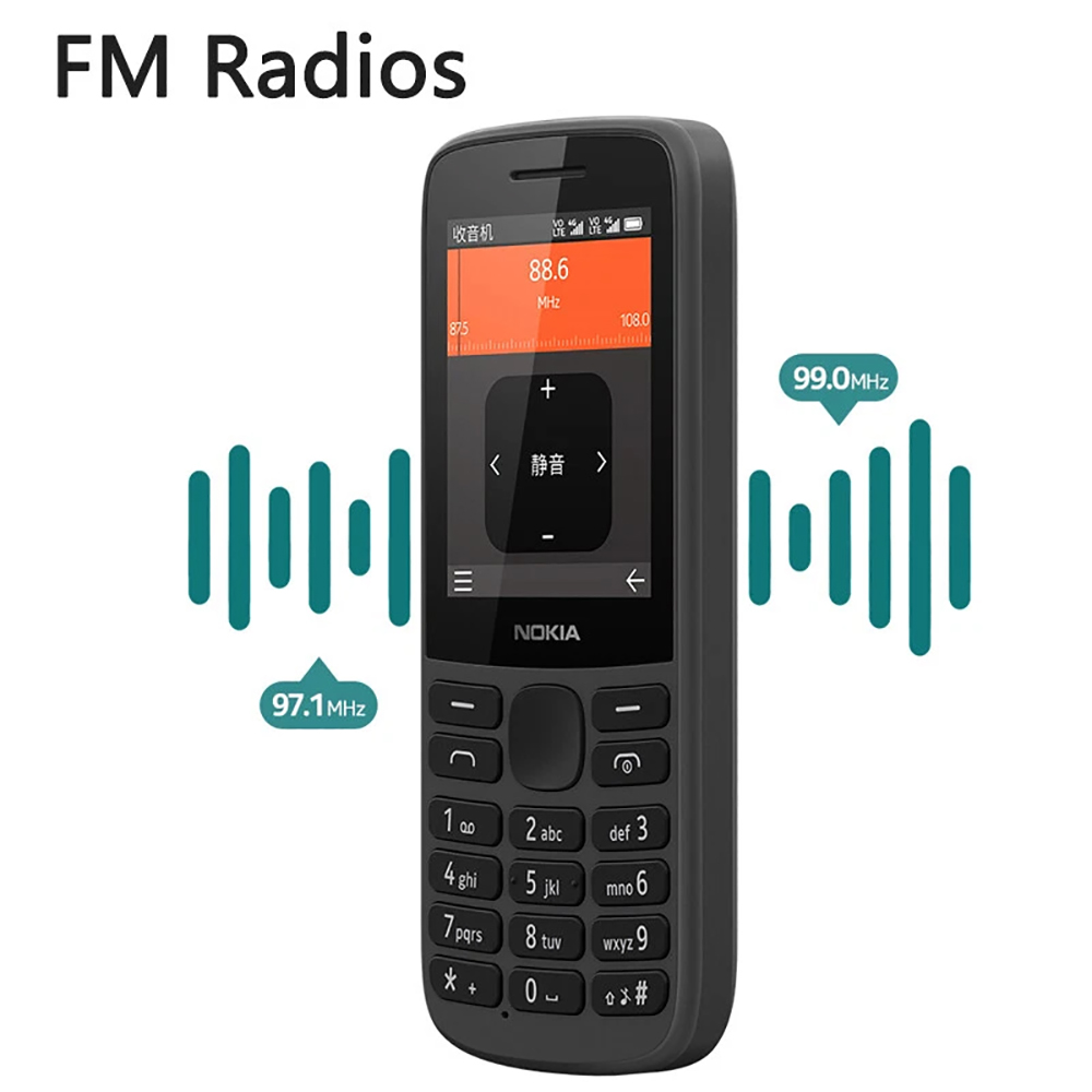 Nokia 215 2020 4G Back-up Tele - Music recensie en prijs
