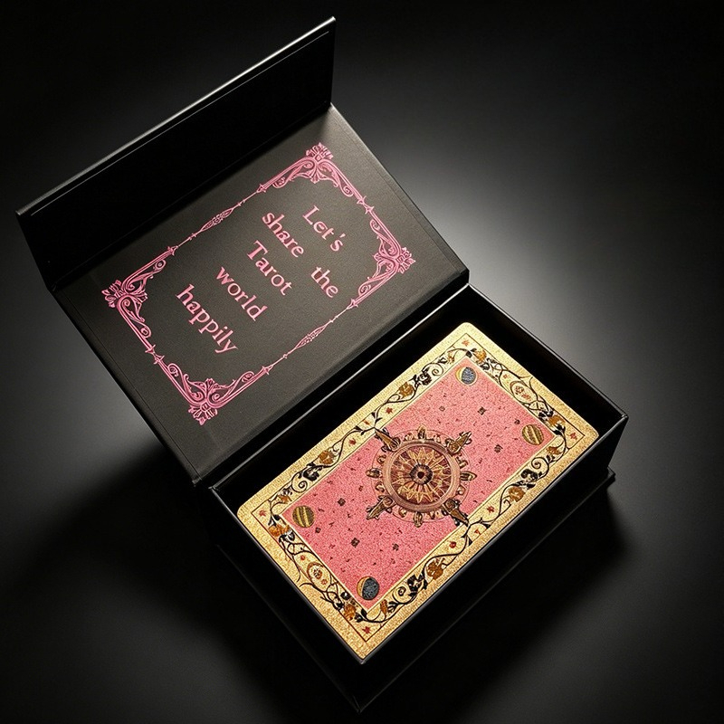 Roze & roségouden klassieke ta - Tarot Deck With Guidebook recensie en prijs